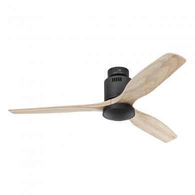 Ventilateur Plafond Aerodynamix Eco 132cm Basalte Bois Naturel