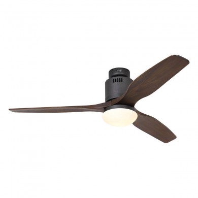 Ventilateur Plafond Aerodynamix Eco 132cm Basalte Noyer