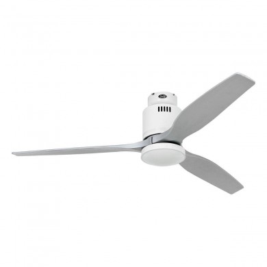 Ventilateur Plafond Aerodynamix Eco 132cm Blanc Argenté