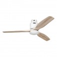 Ventilateur Plafond Aerodynamix Eco 132cm Blanc Bois Naturel
