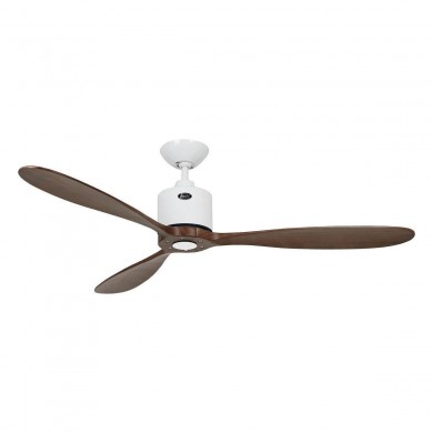 Ventilateur Plafond Aeroplan Eco 132cm Blanc Noyer