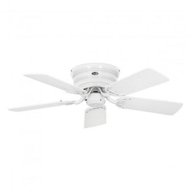 Ventilateur Plafond Classic Flat 103cm Blanc Gris