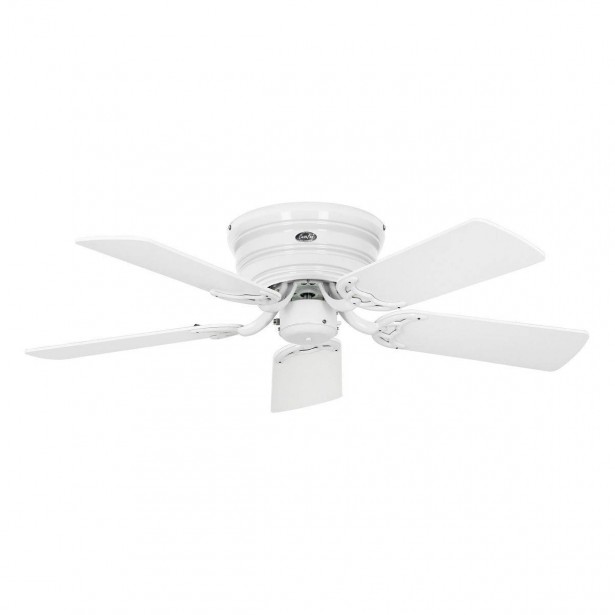 Ventilateur Plafond Classic Flat 103cm Blanc Gris