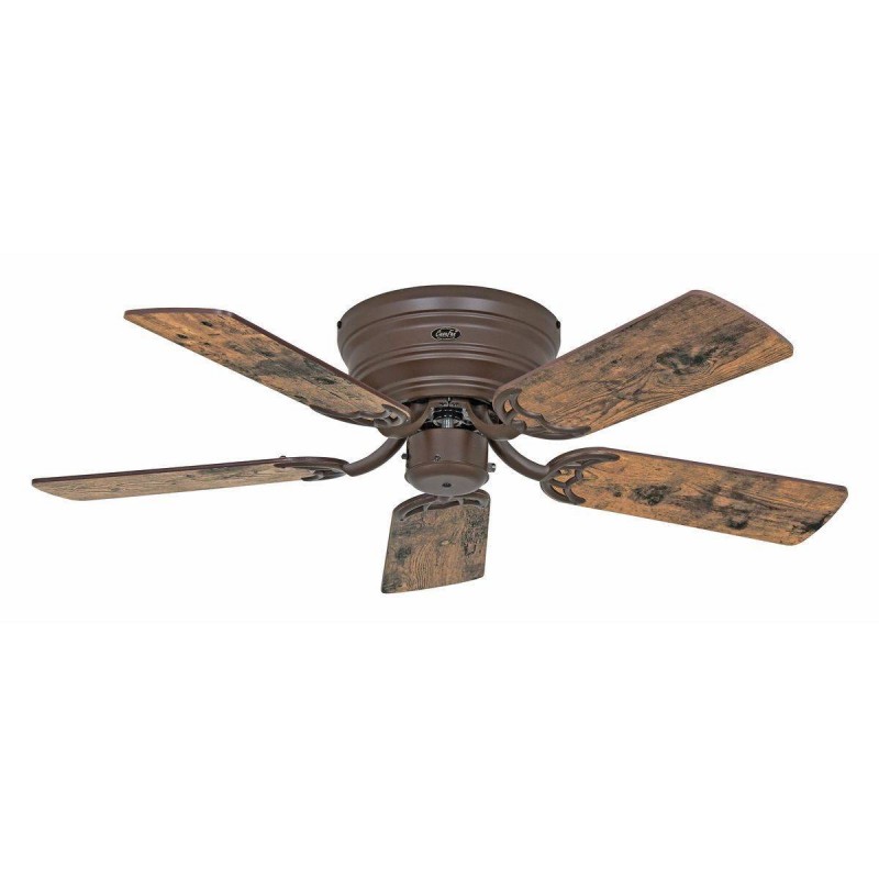 Ventilateur Plafond Classic Flat 103cm Bronze Chêne foncé et clair