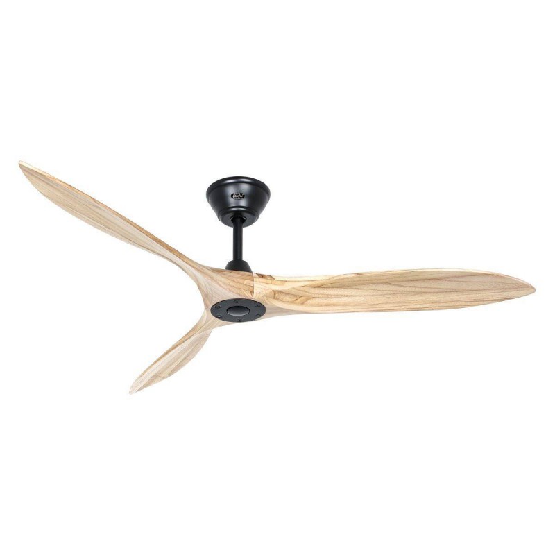 Ventilateur Plafond Eco Airscrew 152cm Noir Bois Naturel