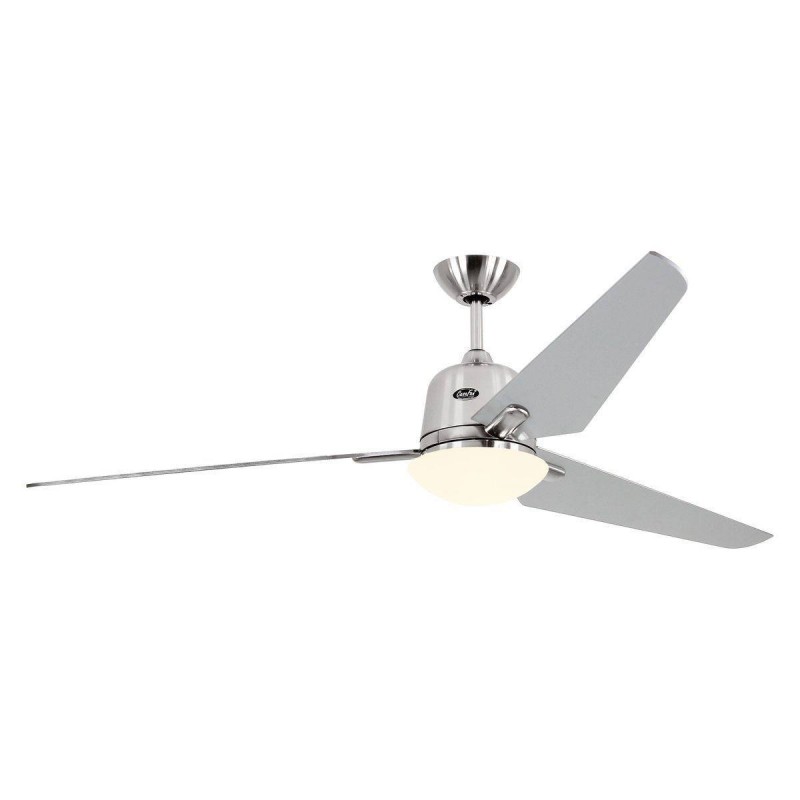 Ventilateur Plafond Eco Aviatos 162cm Chromé Argenté