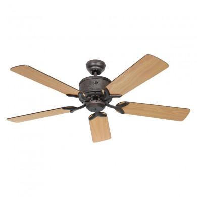 Ventilateur Plafond Eco Elements 132cm Marron Noyer Hêtre