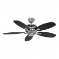 Ventilateur Plafond Eco Gamma 103cm Chromé Noir Noyer