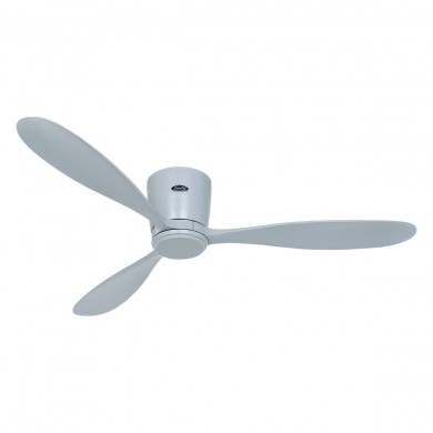 Ventilateur Plafond Eco Plano Wood 132cm Gris clair