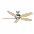 Ventilateur Plafond Eco Gamma 137cm Chromé Hêtre Erable