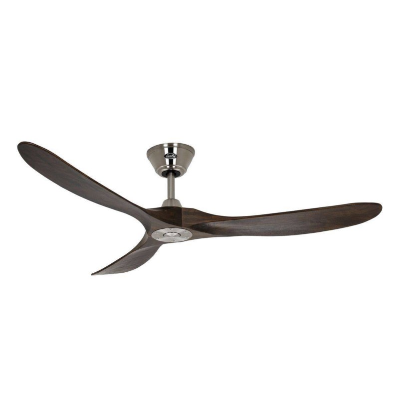 Ventilateur De Plafond CasaFan Eco Genuino 122 Cm - Bois Noyer, Moteur DC Silencieux, Télécommande