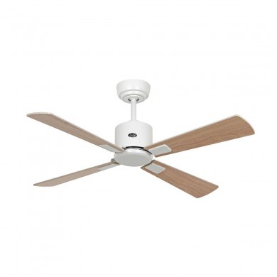 Ventilateur Plafond Eco Neo 103cm Blanc Erable Hêtre WiFi