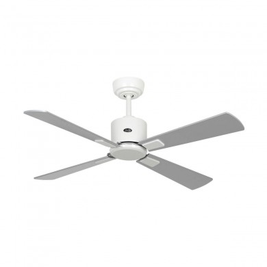 Ventilateur Plafond Eco Neo 103cm Blanc Wengé Argenté WiFi