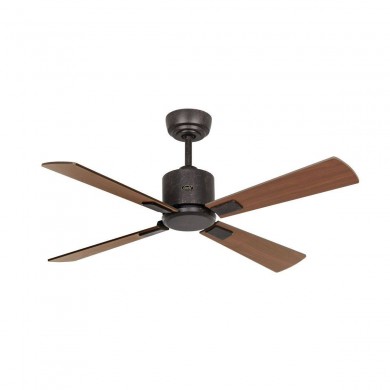 Ventilateur Plafond Eco Neo 103cm Bronze Noir Teck WiFi