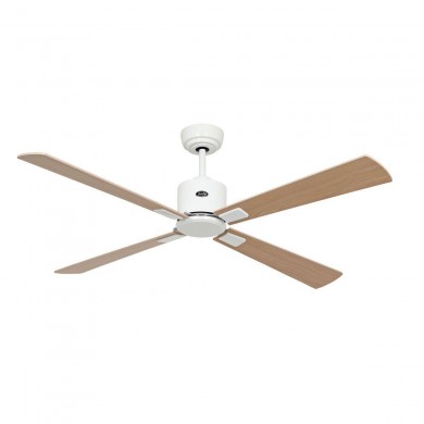 Ventilateur Plafond Eco Neo 132cm Blanc Erable Hêtre WiFi