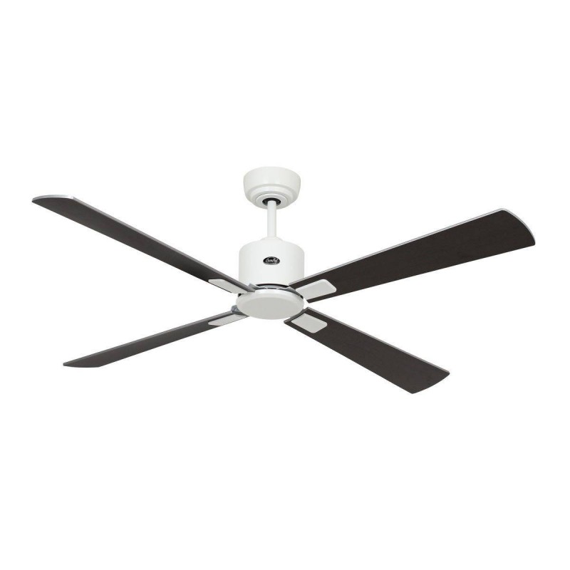 Ventilateur Plafond Eco Neo 132cm Blanc Wengé Argenté WiFi