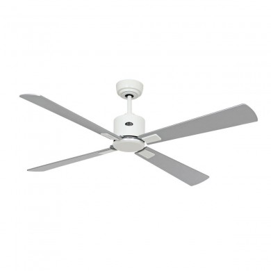 Ventilateur Plafond Eco Neo 132cm Blanc Wengé Argenté WiFi