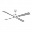 Ventilateur Plafond Eco Neo 132cm Blanc Wengé Argenté WiFi