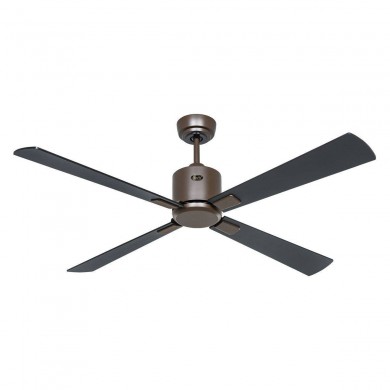 Ventilateur Plafond Eco Neo 132cm Bronze Noir Teck WiFi