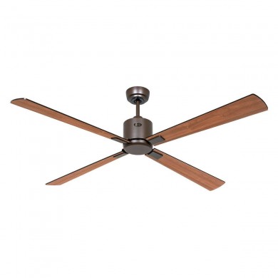 Ventilateur Plafond Eco Neo 152cm Bronze Noir Teck WiFi