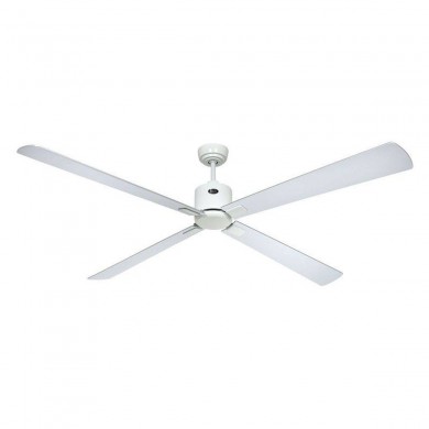 Ventilateur Plafond Eco Neo III 180cm Blanc Argenté Wengé WiFi