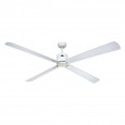 Ventilateur Plafond Eco Neo III 180cm Blanc Argenté Wengé WiFi