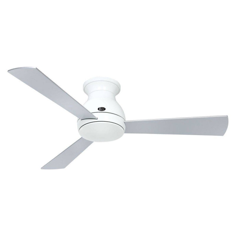 Ventilateur Plafond Eco Pallas 116cm Blanc Argenté Cerisier