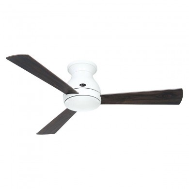 Ventilateur Plafond Eco Pallas 116cm Blanc Noyer Chene