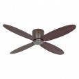 Ventilateur Plafond Eco Plano 132cm Bronze Noyer WiFi