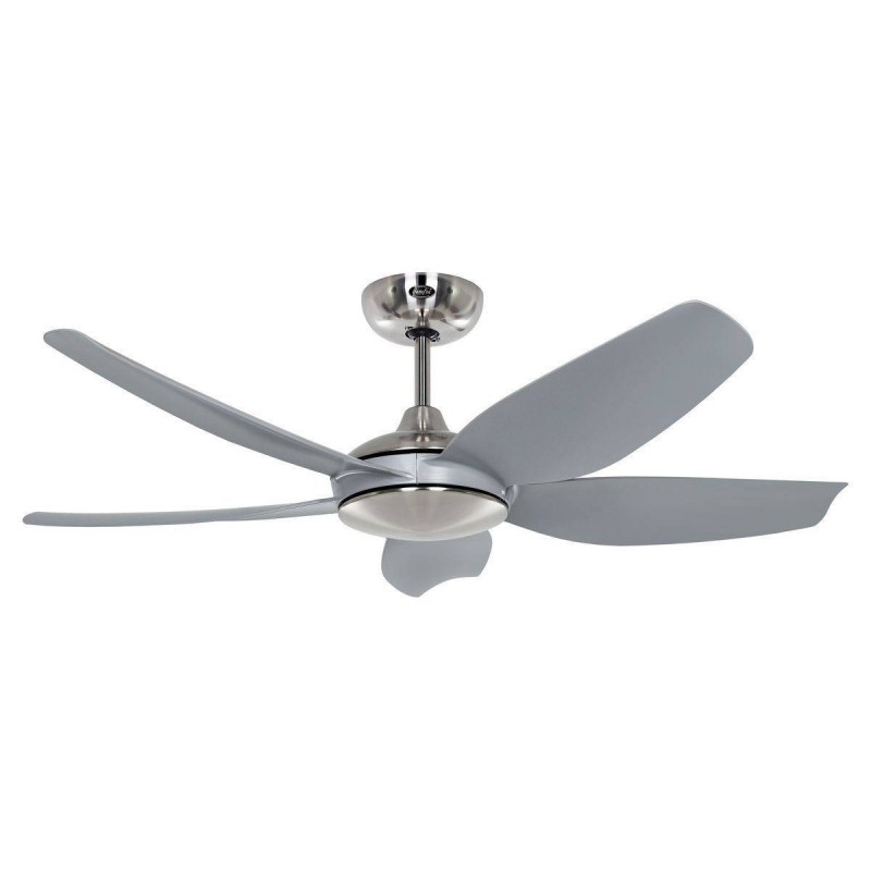 Ventilateur Plafond Eco Volare 116cm Chromé Gris