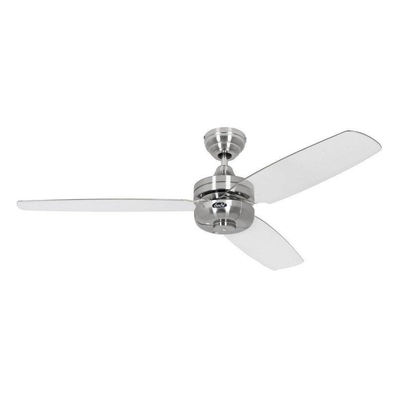 Ventilateur Plafond Night Flight 132cm Chromé Acrylique