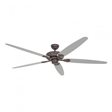 Ventilateur Plafond Royal Classic 180cm Brun Gris Foncé