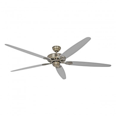 Ventilateur Plafond Royal Classic 180cm Laiton Gris