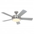 Ventilateur Plafond Titanium 105cm Chromé Blanc