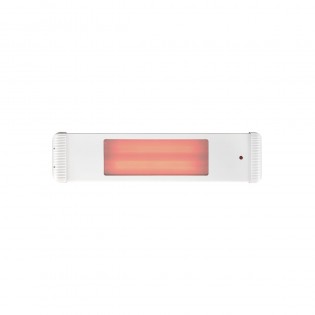 Chauffage infrarouge Aaren 1800 W blanc avec télécommande