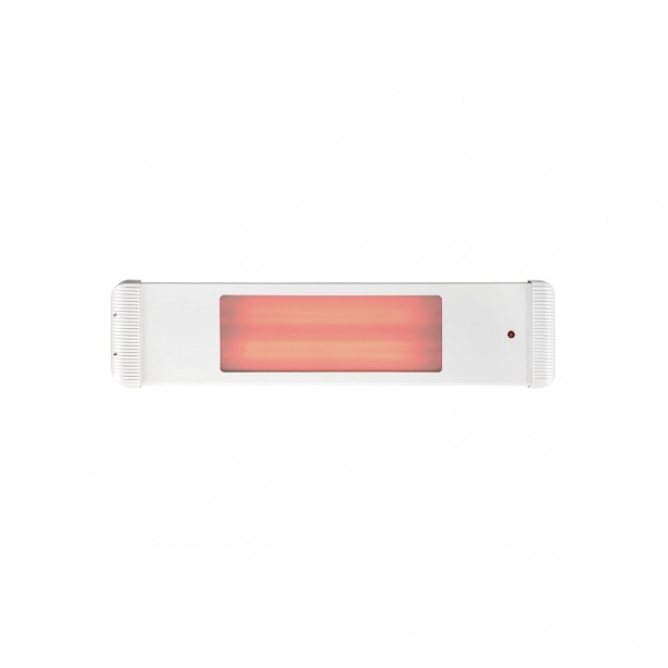 Chauffage infrarouge Aaren 1800 W blanc avec télécommande