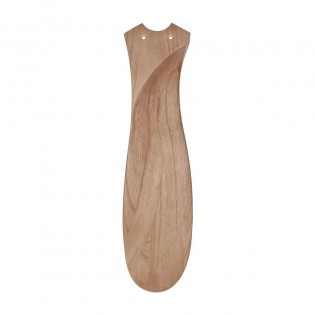 Ventilateur Plafond Eco Genuino 122cm Chromé Bois Chêne