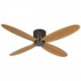 Ventilateur Plafond Eco Plano II 132cm Bronze Chêne WiFi