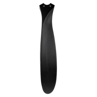 Ventilateur Plafond Eco Genuino LED 180cm Chromé Noir