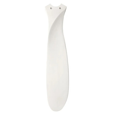 Ventilateur Plafond Eco Genuino LED 152cm Chromé Blanc