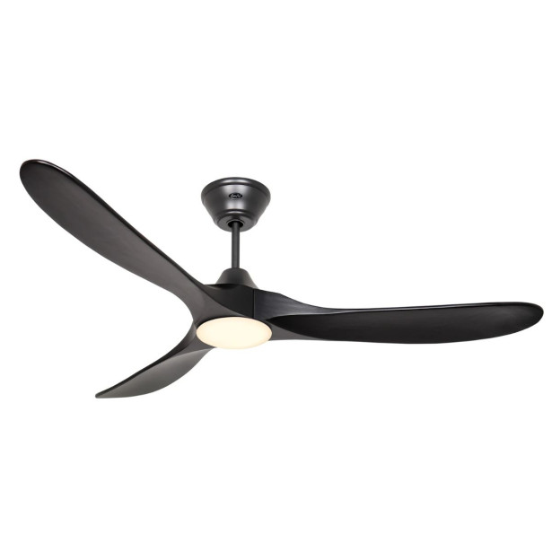 Ventilateur Plafond Eco Genuino LED 152cm Noir
