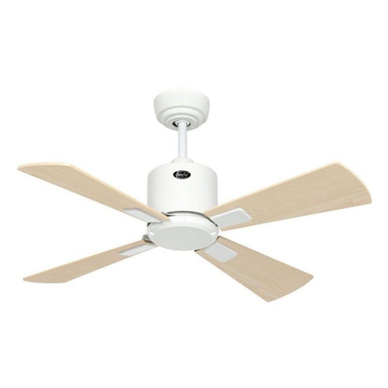 Ventilateur Plafond Eco Neo III 92cm Blanc Erable Hêtre WiFi