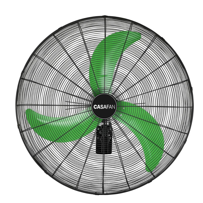 Ventilateur Mural WM-W 9 Silent power Noir vert