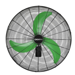 Ventilateur Mural WM-W 9 Silent power Noir vert