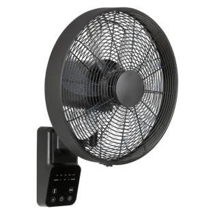 Ventilateur Mural Airos Eco Design Wall II SW noir