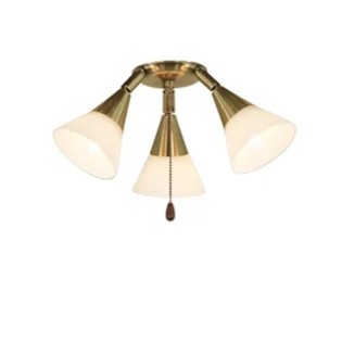 Kit Lumière 3xG9 40W LAITON ANTIQUE 1111