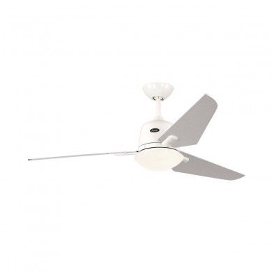 Ventilateur Plafond Eco Aviatos 132cm Blanc Argenté