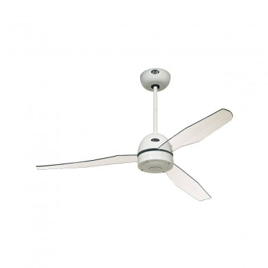 Ventilateur Plafond Libelle 132cm Blanc Acrylique