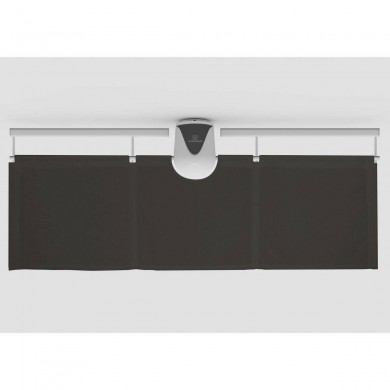 Ventilateur Plafond Sensu Punkah 182cm Blanc Noir