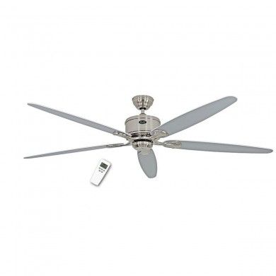 Ventilateur Plafond Eco Elements 180cm Chromé Blanc Gris